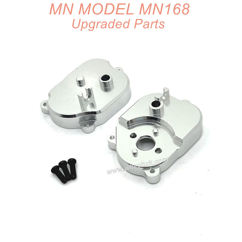 8-MN-Model-MN168-Upgrade-Metal-Gearbox-Cover-Silver(1)
