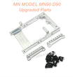 8-MNMODEL-MN90-D90-rc-car-Upgrade-Parts-Servo-Holder-and-Shock-Seat-Silver