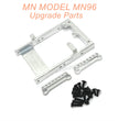 8-MNMODEL-MN96-Upgrade-Parts-Servo-Holder-and-Shock-Seat-Silver