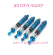 WLTOYS 104019 Upgrade parts Front and Rear Shock