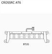 CROSSRC AT6 Parts Center Grille Flashing Light Board 87131 CS-97401032