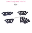 ZD Racing MT8 Pirates3 Parts Button Head Screw Set 8081