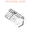 82A-03 MN MODEL MN82 RC CAR Parts Trim Kit-1