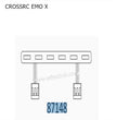 CROSSRC EMO X Parts Center Grille Light CS-97401090