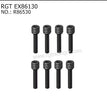 RGT EX86130 Original Parts Step Screws 4X11.5 R86530