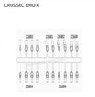 CROSSRC EMO X Parts Ball Head Buckle Assembly CS-97401085-1