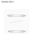 CROSSRC EMO X Parts Balance Rod Assembly CS-97401103-1