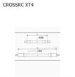 CROSSRC XT4 Parts Steering Tie Rod Kit 41646 41644 CS-97400953