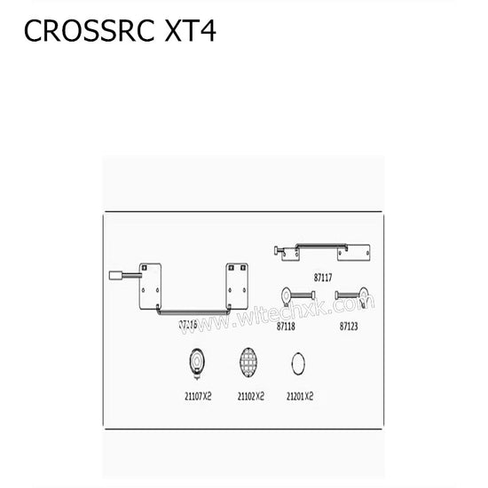 CROSSRC XT4 Parts Light Panel Kit CS-97400937