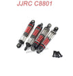 JJRC C8801 RC CAR Original Parts Metal Cylinder Shock Absorber (4 Pieces)