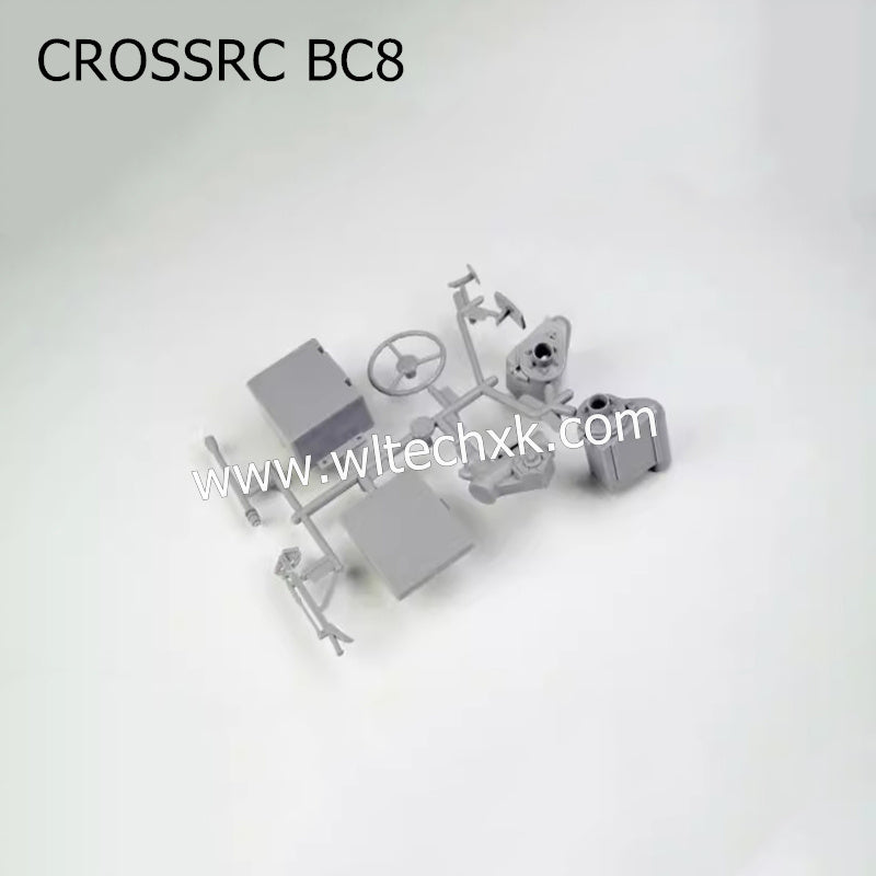CROSSRC BC8 Parts Car Front Simulation Parts Steering Wheel