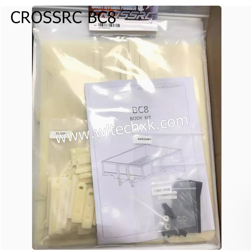 CROSSRC BC8 Parts Car Rear Cargo Compartment Kit