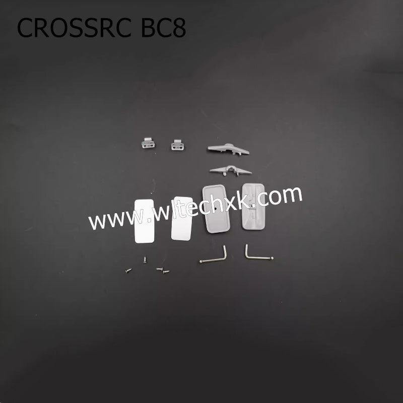 CROSSRC BC8 Parts Left and Right Rearview Mirror Components