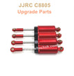 9-JJRC C8805 Upgrade Parts Metal Oil Shock Red