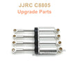9-JJRC C8805 Upgrade Parts Metal Oil Shock Silver