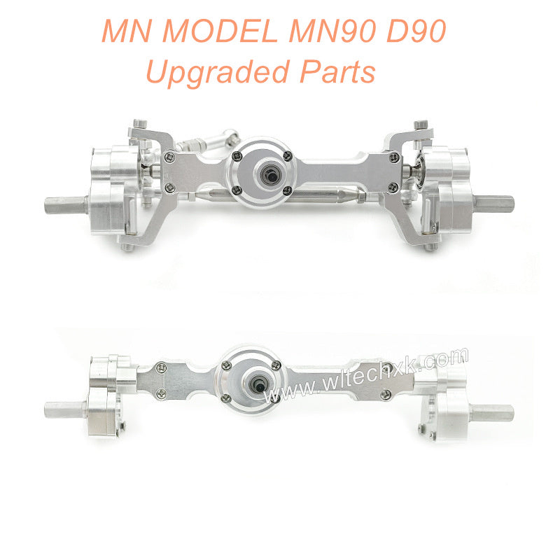 9-MNMODEL-MN90-D90-rc-car-Upgrade-Parts-Front-and-Rear-Axle-Assembly-Silver-1
