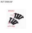 RGT EX86100 RC CAR Parts 3x14 Pan Head Screws 8pcs R86062