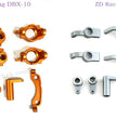 ZD RACING DBX10 Upgrade Parts Front and Rear Wheel Cups Kits