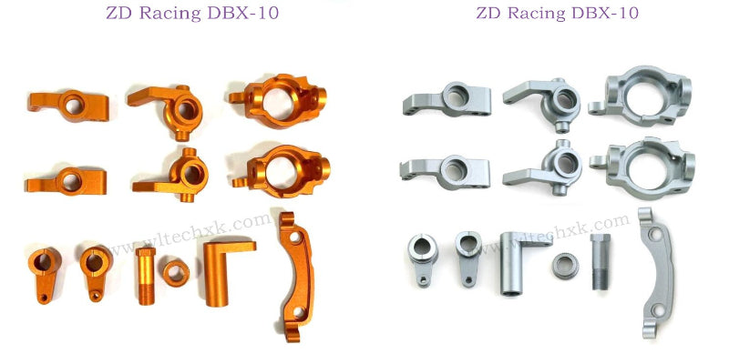 ZD RACING DBX10 Upgrade Parts Front and Rear Wheel Cups Kits