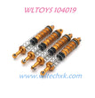 WLTOYS 104019 Upgrade parts Front and Rear Shock