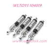 WLTOYS 104019 Upgrade parts Front and Rear Shock