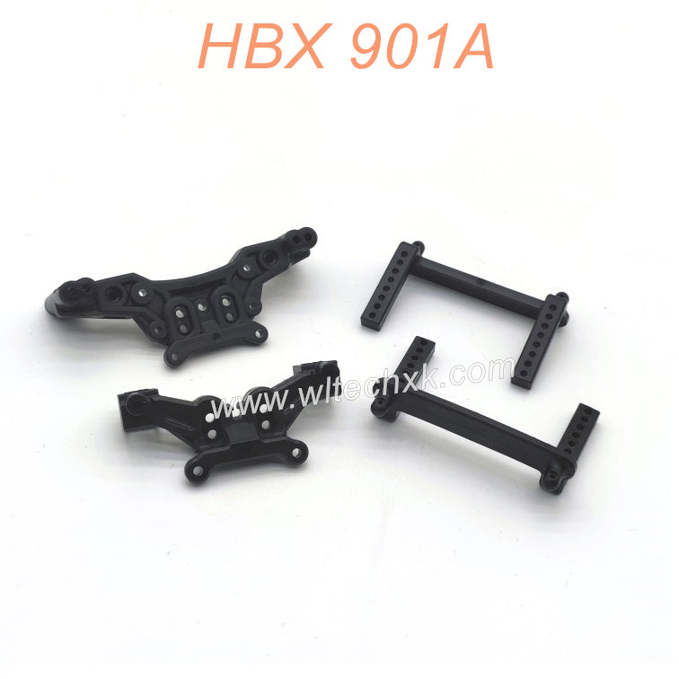 90104 Front Rear Shock Tower+Body Post Parts for HBX 901A 901-1