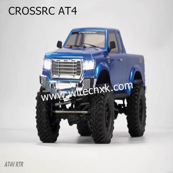 CROSSRC AT4 Parts Car Shell + Car Shell Decoration (blue) CS-97400957