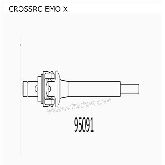 CROSSRC EMO X Parts Front CVD (long) 95091 CS-97401074-1