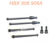 96003 HBX 906 906A RC Car Parts Front Rear Drive Shafts+ Wheel Shafts