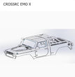CROSSRC EMO X Parts Fully Transparent Body Assembly CS-97401094