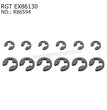 RGT EX86130 Original Parts E-Clips 2.3mm 4mm R86594