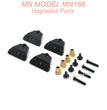 9B-MN-Model-MN168-Upgrade-Parts-Metal-Shock-Absorber-Bracket-Black-4pcs(1)