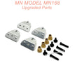 9B-MN-Model-MN168-Upgrade-Parts-Metal-Shock-Absorber-Bracket-Silver-4pcs(1)