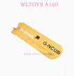 Wltoys XK A160 RC Glider Original Parts 0003 Left Wing