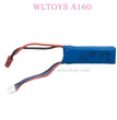 Wltoys XK A160 RC Glider Original Parts 0018 7.4V 500mAh Battery blue