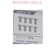 WLTOYS 124016 RC Car Part A303-32 ST1.7X6PB Screw Assembly