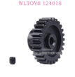 WLTOYS 124018 RC Car Original parts A959-B-15 Motor Gear 27T black