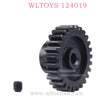 WLTOYS 124019 RC Car Parts A959-B-15 Motor Gear 27T black