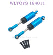 Upgrade For WLTOYS 184011 Parts Metal Shock Absorber blue