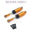 Upgrade For WLTOYS 184011 Parts Metal Shock Absorber gold