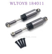 Upgrade For WLTOYS 184011 Parts Metal Shock Absorber titanium