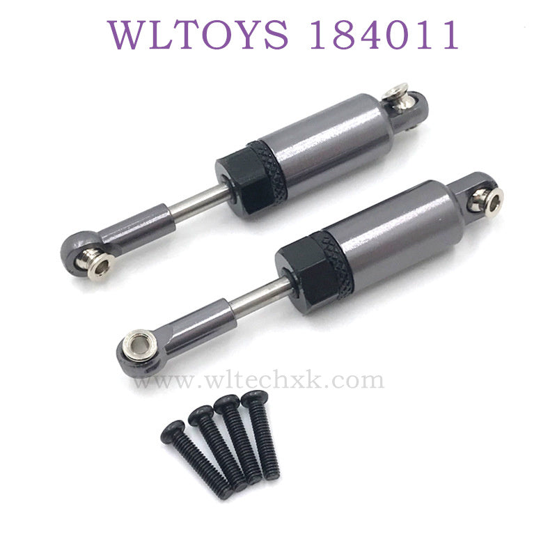 Upgrade For WLTOYS 184011 Parts Metal Shock Absorber titanium