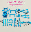 B1-ENOZE 9501E Upgrade Parts Metal Gearbox and Swing Arm kits Blue