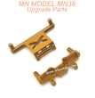 B1-MN-RC MN38 Upgrade PARTS-Front and Rear Support Gold