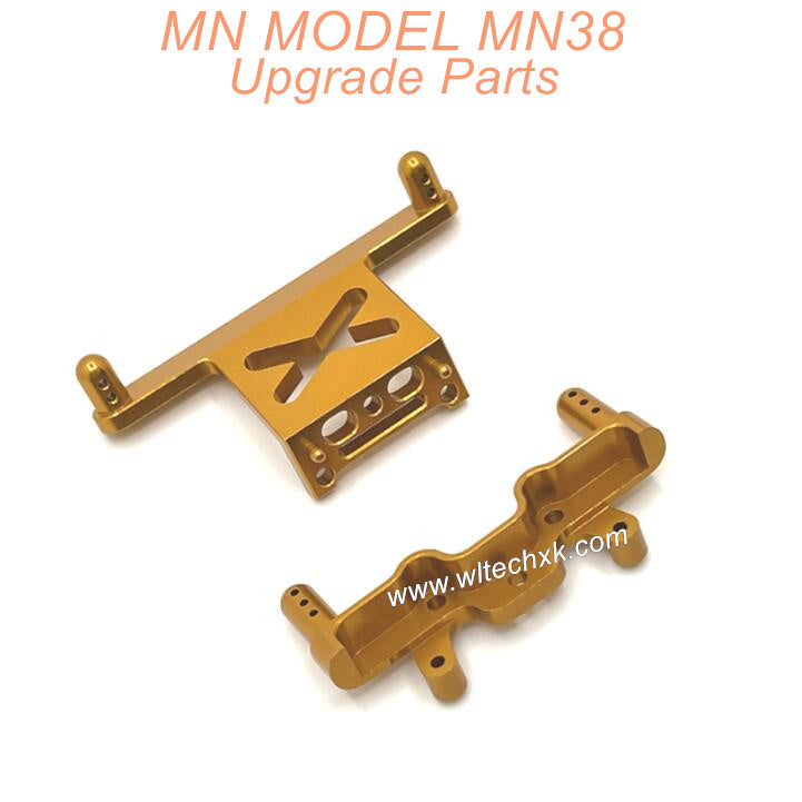 B1-MN-RC MN38 Upgrade PARTS-Front and Rear Support Gold