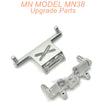 B1-MN-RC MN38 Upgrade PARTS-Front and Rear Support Silver