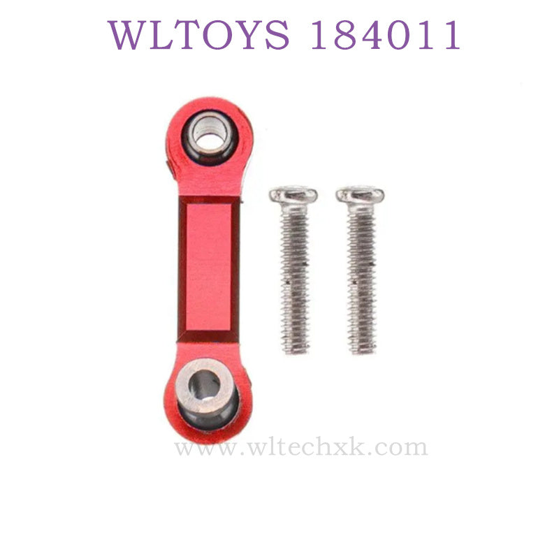 Upgrade For WLTOYS 184011 Parts Servo Connect Rod red