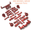 B2-MN-RC MN38 Upgrade PARTS-Metal Kit Red