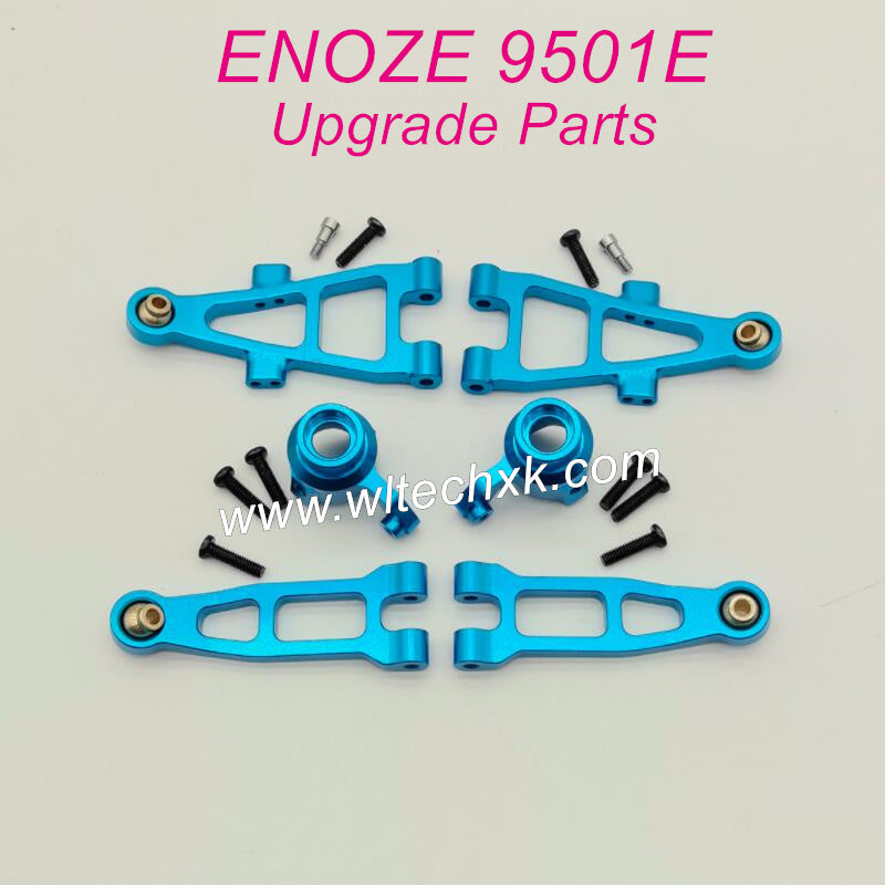 B9-ENOZE 9501E Upgrade Parts Upper and Lower Swing Arm set Blue-1
