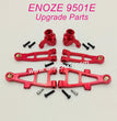 B9-ENOZE 9501E Upgrade Parts Upper and Lower Swing Arm set Red-1
